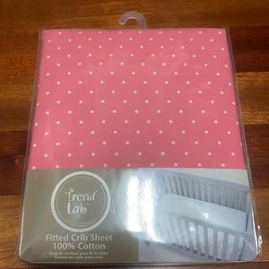 Trend lab fitted crib sheet